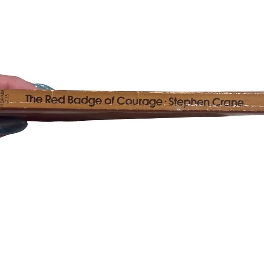 The Red Badge of Courage‎ By Stephen Crane 1983 Vintage Paperback Book Good